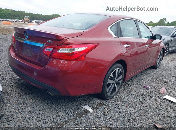 1N4AL3AP1GC117884 2016 NISSAN ALTIMA Темно-бордовый Задняя правая четверть