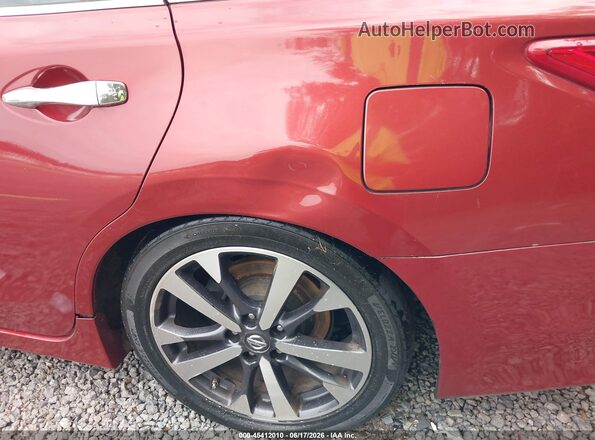 1N4AL3AP1GC117884 2016 NISSAN ALTIMA Темно-бордовый Вид щитка приборов
