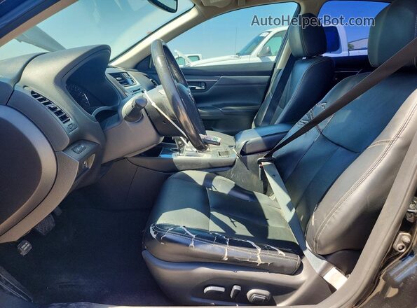 1N4AL3AP1GC172948 2016 NISSAN ALTIMA Black წინა სალონის ხედი
