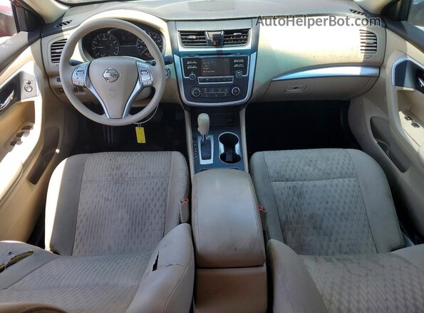 1N4AL3AP1GC181536 2016 NISSAN ALTIMA Red Առջևի վահանակի տեսք