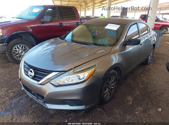 1N4AL3AP1GC182881 2016 NISSAN ALTIMA Silver Передня ліва чверть