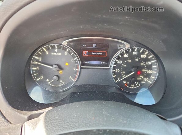 1N4AL3AP1GC259569 2016 NISSAN ALTIMA Серебряный Вид щитка приборов