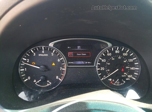 1N4AL3AP1GC278994 2016 NISSAN ALTIMA Charcoal Սարքավորումների վահանակի տեսք