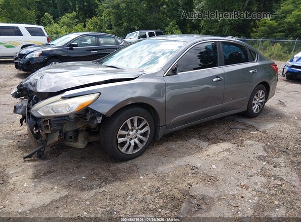 1N4AL3AP1GN334601 2016 NISSAN ALTIMA Gray Առջևի ձախ երեք քառորդ տեսարան