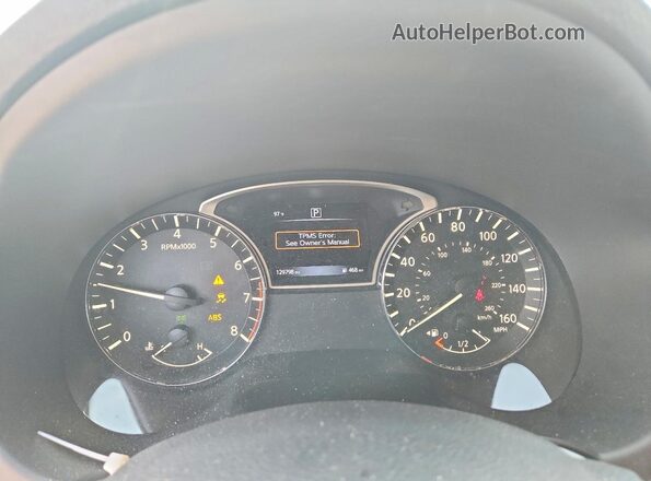 1N4AL3AP1GN337661 2016 NISSAN ALTIMA Black ხელსაწყოთა პანელის ხედი