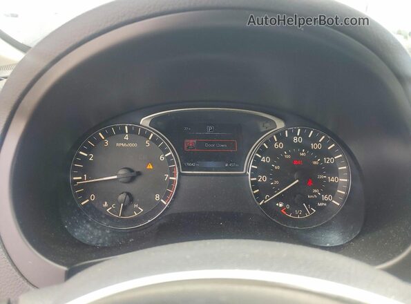 1N4AL3AP1GN359157 2016 NISSAN ALTIMA Black Instrument cluster view