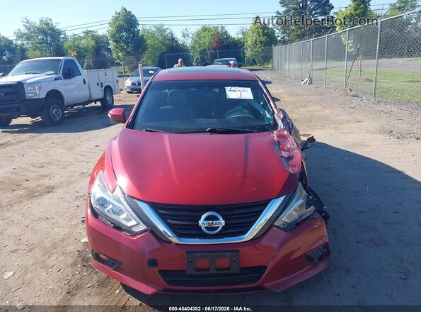 1N4AL3AP1HC109348 2017 NISSAN ALTIMA Red Vista del cuadro de instrumentos