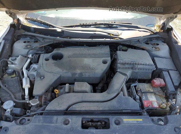 1N4AL3AP1HC132175 2017 NISSAN ALTIMA Серебряный Вид задней части салона