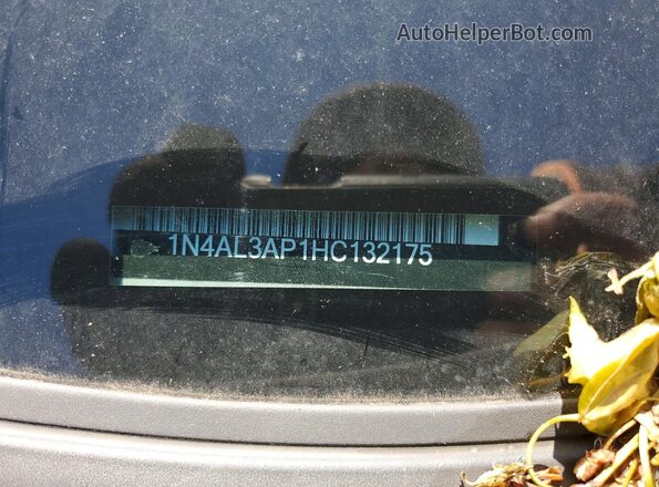 1N4AL3AP1HC132175 2017 NISSAN ALTIMA Серебряный Вид подкапотного пространства