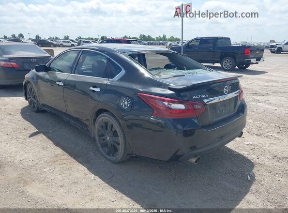 1N4AL3AP1HC171820 2017 NISSAN ALTIMA Черный Задняя левая четверть