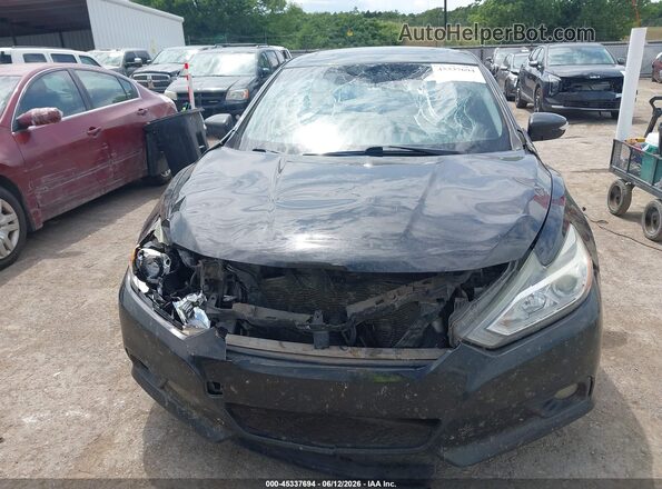 1N4AL3AP1HC181389 2017 NISSAN ALTIMA Black Widok zestawu wskaźników