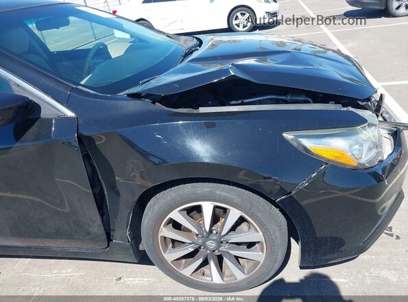 1N4AL3AP1HC188598 2017 NISSAN ALTIMA Black ხელსაწყოთა პანელის ხედი