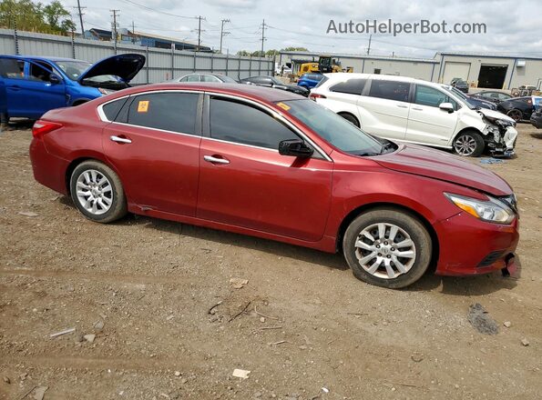 1N4AL3AP1HC202371 2017 NISSAN ALTIMA Красный Передняя правая четверть