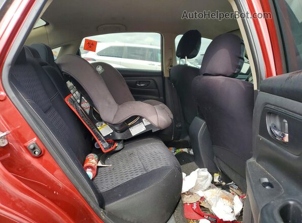 1N4AL3AP1HC202371 2017 NISSAN ALTIMA Красный Вид задних сидений