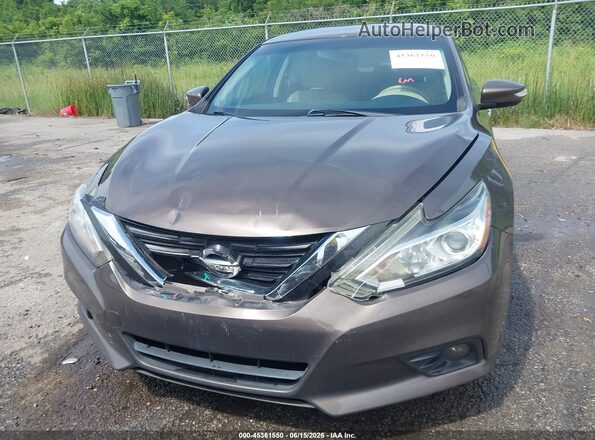 1N4AL3AP1HC234186 2017 NISSAN ALTIMA Brown Սարքավորումների վահանակի տեսք