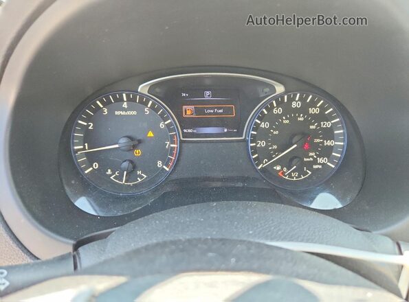 1N4AL3AP1HC269875 2017 NISSAN ALTIMA Black ხელსაწყოთა პანელის ხედი