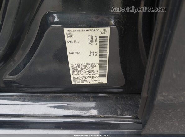 1N4AL3AP1HC283677 2017 NISSAN ALTIMA Gray ძრავის განყოფილების ხედი