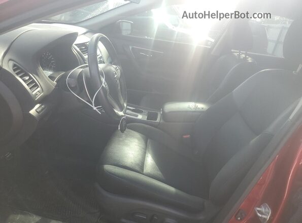 1N4AL3AP1HC474340 2017 NISSAN ALTIMA Red Vista interior delantera