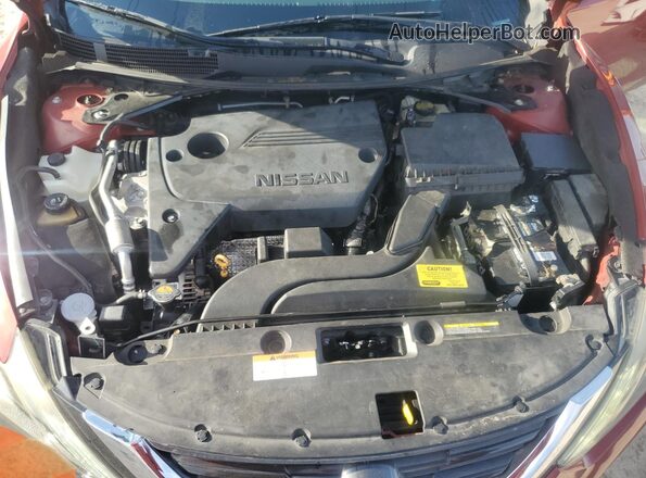 1N4AL3AP1HC474340 2017 NISSAN ALTIMA Red Vista interior trasera
