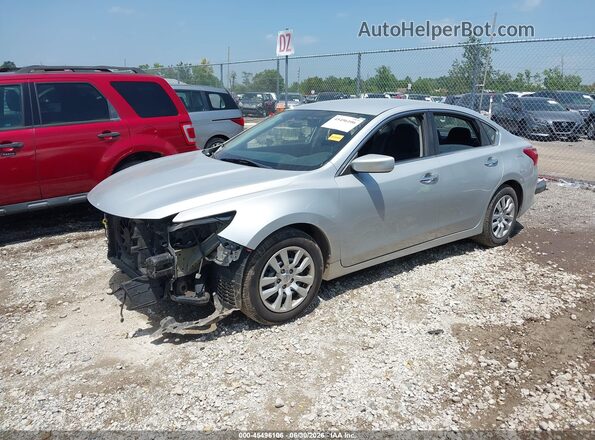 1N4AL3AP1HN348533 2017 NISSAN ALTIMA Silver Vista tres cuartos delantera izquierda