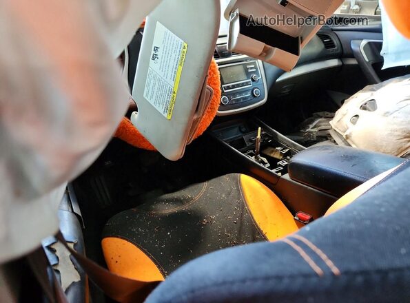 1N4AL3AP1HN353490 2017 NISSAN ALTIMA Черный Вид панели приборов