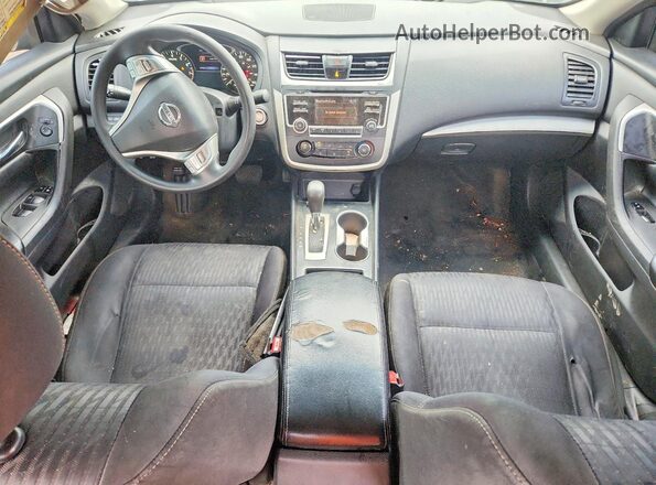 1N4AL3AP1HN358494 2017 NISSAN ALTIMA Black Вид панелі приладів