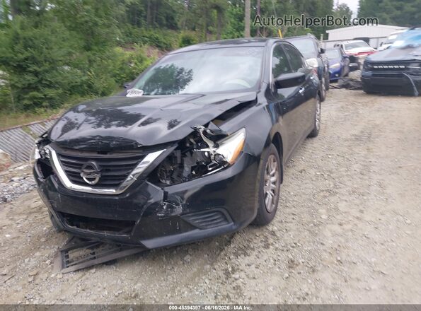 1N4AL3AP1HN360147 2017 NISSAN ALTIMA Черный Передняя левая четверть