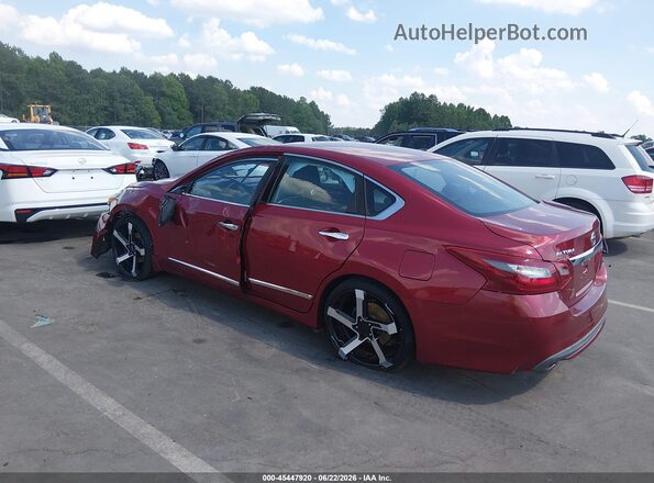 1N4AL3AP1JC102454 2018 NISSAN ALTIMA Красный Задняя левая четверть
