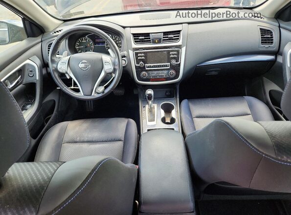 1N4AL3AP1JC117732 2018 NISSAN ALTIMA Black Առջևի վահանակի տեսք
