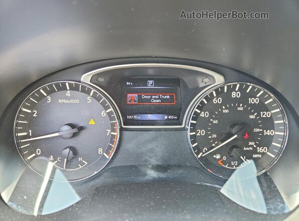 1N4AL3AP1JC140220 2018 NISSAN ALTIMA White Widok zestawu wskaźników