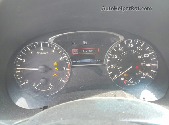 1N4AL3AP1JC216129 2018 NISSAN ALTIMA Maroon Instrument cluster view