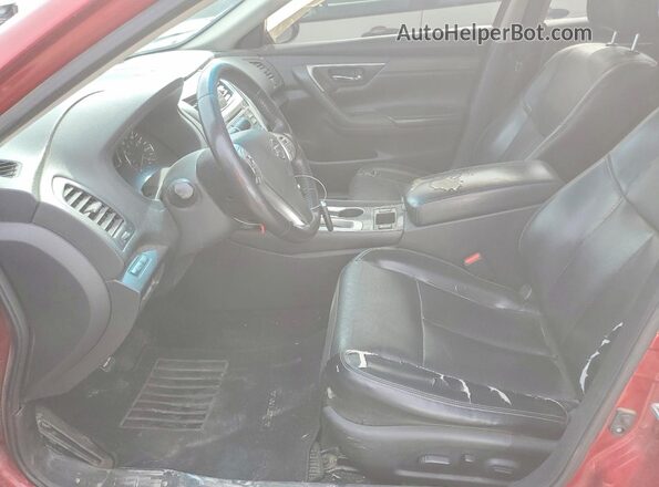 1N4AL3AP1JC216129 2018 NISSAN ALTIMA Maroon Front interior view