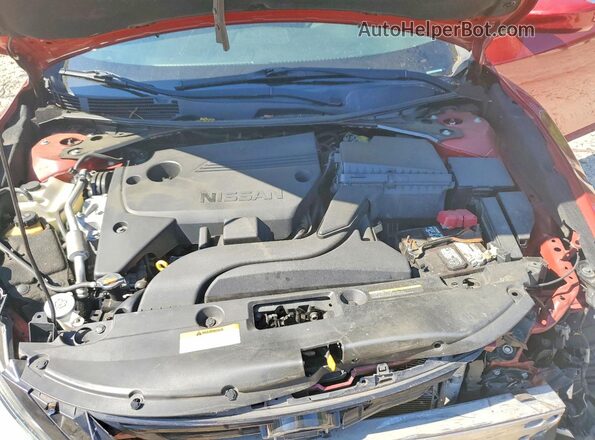 1N4AL3AP1JC223176 2018 NISSAN ALTIMA Red უკანა სალონის ხედი