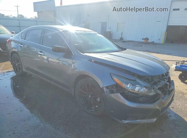 1N4AL3AP1JC260616 2018 NISSAN ALTIMA Серый Передняя правая четверть