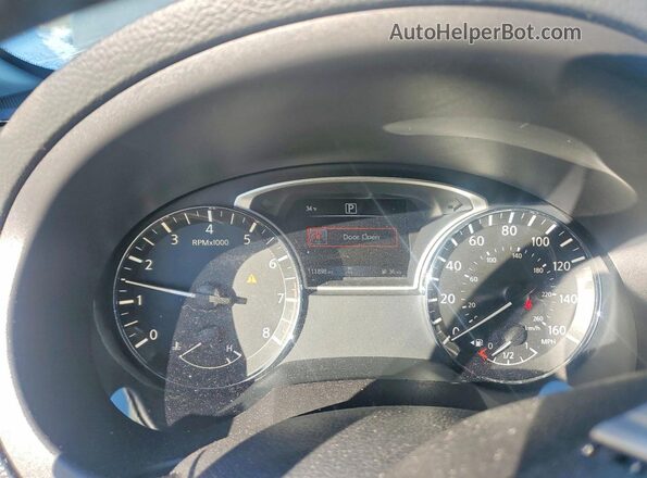 1N4AL3AP1JC260616 2018 NISSAN ALTIMA Серый Вид щитка приборов