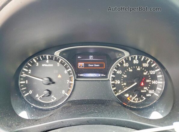 1N4AL3AP2GC112984 2016 NISSAN ALTIMA Silver Սարքավորումների վահանակի տեսք