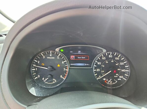 1N4AL3AP2GC172540 2016 NISSAN ALTIMA Silver Instrument cluster view