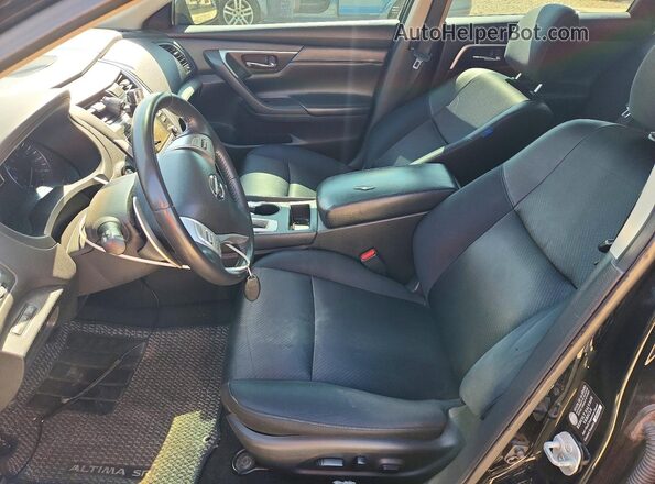 1N4AL3AP2GC198071 2016 NISSAN ALTIMA Black წინა სალონის ხედი