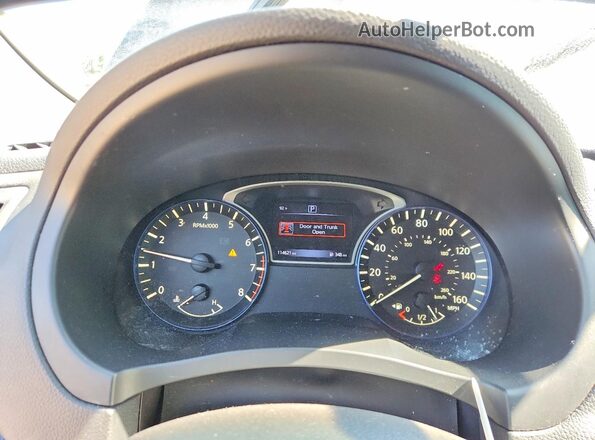 1N4AL3AP2GC198071 2016 NISSAN ALTIMA Black ხელსაწყოთა პანელის ხედი
