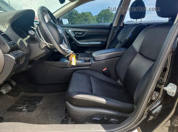 1N4AL3AP2GC199124 2016 NISSAN ALTIMA Black წინა სალონის ხედი