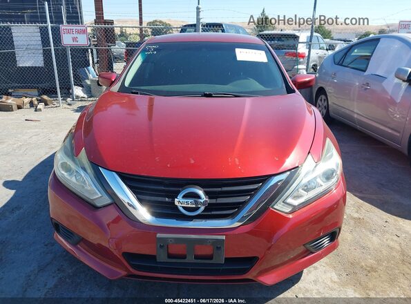 1N4AL3AP2GC217508 2016 NISSAN ALTIMA Red Vista del cuadro de instrumentos