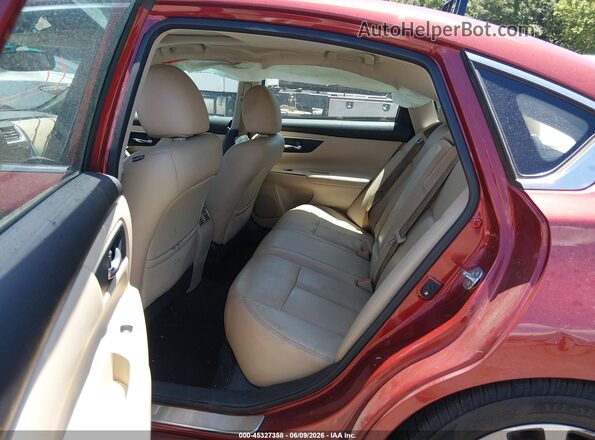 1N4AL3AP2GC239203 2016 NISSAN ALTIMA Red Vista de la etiqueta del VIN