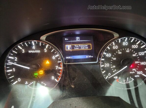 1N4AL3AP2GC260536 2016 NISSAN ALTIMA Gray Widok zestawu wskaźników