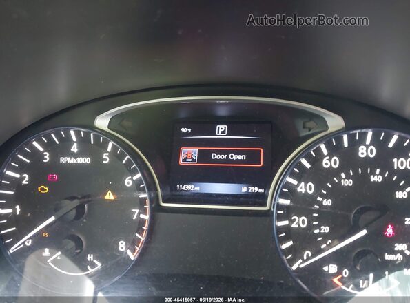 1N4AL3AP2GC280088 2016 NISSAN ALTIMA Red Widok tylnych siedzeń