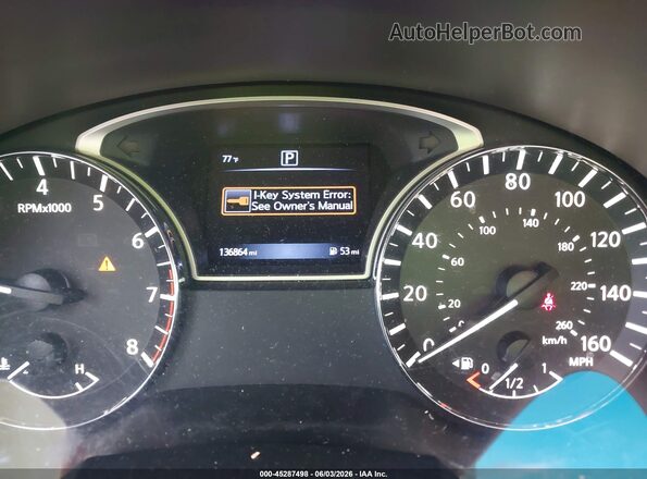 1N4AL3AP2GN325311 2016 NISSAN ALTIMA Red Vista de los asientos traseros