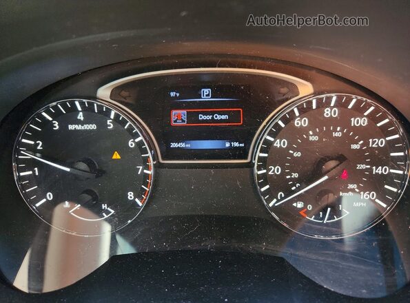 1N4AL3AP2GN336308 2016 NISSAN ALTIMA Silver Instrument cluster view
