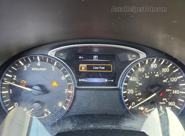 1N4AL3AP2GN376212 2016 NISSAN ALTIMA Black Vista del cuadro de instrumentos