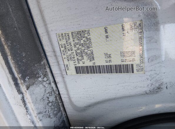 1N4AL3AP2GN379353 2016 NISSAN ALTIMA White Widok komory silnika
