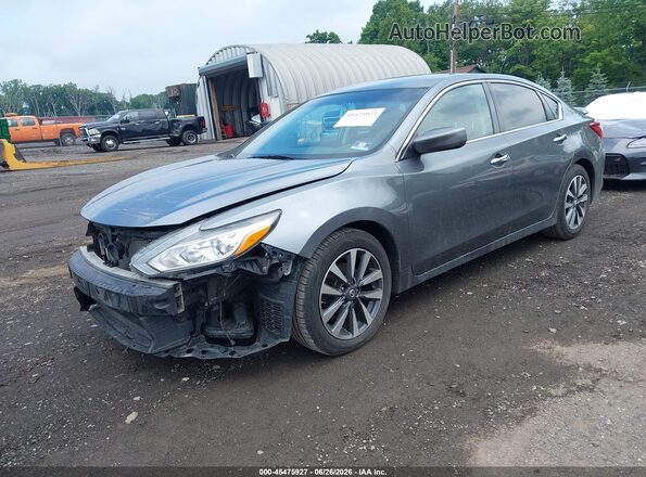 1N4AL3AP2HC184348 2017 NISSAN ALTIMA Gray Առջևի ձախ երեք քառորդ տեսարան