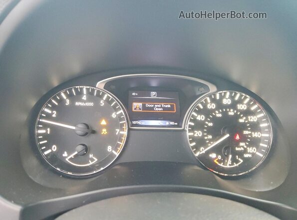 1N4AL3AP2HC223228 2017 NISSAN ALTIMA White Вид щитка приладів